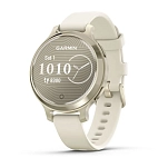 Garmin 010-02891-00 Часы Lily® 2 Active Бежевый  Gold / White