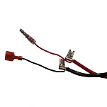 Minnkota NRR-4012 Ведущий провод 14GA Флаг/контейнерный кабель Красный Black