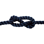 Forniture nautiche italiane 805224 100 m Скрученная веревка Navy Blue 24 mm 