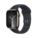 Купить Apple MRMV3QL/A Watch Series 9 GPS+Cellular Голубой  Graphite / Steel Midnight S-M 7ft.ru в интернет магазине Семь Футов
