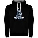 Купить Kruskis SU1067060258C051 Толстовка с капюшоном Ship Two-Colour Черный Black / Grey 3XL 7ft.ru в интернет магазине Семь Футов