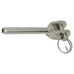 Talamex 02310406 Вилочный терминал Серый  Silver 6 mm 
