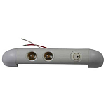 Euromarine 000445 2x1W Регулируемый светодиодный светильник Grey 195 x 30 mm