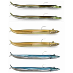 Fiiish CSE1569 Crazy Sand Eel Двойная комбинированная морская мягкая приманка 150 Mm 20g Многоцветный Purple Glitter