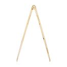 PLASTIMO 1020012 Прямой компас / латунь