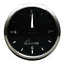 Купить Кварцевые часы Wema IMCR-BS 110661 12/24В Ø62мм вырез Ø52мм чёрные/нержавейка 7ft.ru в интернет магазине Семь Футов