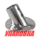 Основание стойки леера (22,2 мм), 60 град, круглое, Marine Rocket (упаковка из 10 шт.) S.M0809-22_MR_pkg_10