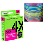 Sufix 13SUSFX4B165M3200 3200 m 4Х Линия 3200 m Многоцветный Multicolour 0.165 mm 
