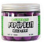 Superbaits 96011 СБ Шелковица Pop Ups Бесцветный 12-15 mm 
