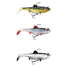 Купить Fox rage NRE395-UNIT Мягкий приманка Replicant Wobble 130g 230 mm Silver Ghost 7ft.ru в интернет магазине Семь Футов