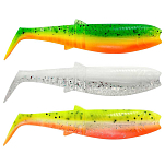 Savage gear SVS77153 Cannibal Shad Мягкая приманка 125 mm 20g Green Pearl Yellow