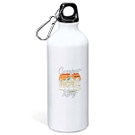 Kruskis MD4049S101C398 Бутылка Camper King 800ml  White