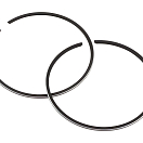 Кольца поршневые Yamaha 115-200 (STD), Omax 6E51161000_OM