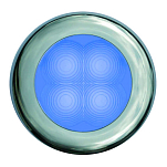 Hella marine 2XT 980 502-221 Slim Синий круглый светодиод Silver