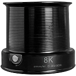 Okuma 8KS-SPOOL запасная шпуля 8K Shallow Серебристый Black 1400