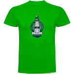 Kruskis CA65500483C055 Футболка с коротким рукавом Lighthouse Зеленый Green XL