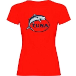 Kruskis 11502145mc065 Футболка с коротким рукавом Tuna Fishing Club Red 30x25x2