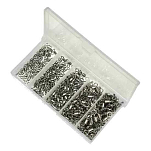 Yamashiro 0652002 Rolling Mix Набор поворотных защелок 250 единицы измерения Silver 2-4-6-8-10