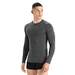 Icebreaker 103032011M Базовый слой с длинным рукавом Merino 150 Anatomica Jet Heather 011 M