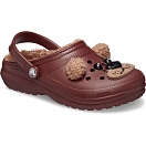 Купить Crocs 210019-2fl-c5 Деревянные башмаки Classic Lined Iam Brown Bear Dark Clay 35x25x15 EU 20 7ft.ru в интернет магазине Семь Футов