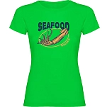 Kruskis 11502280mc068 Футболка с коротким рукавом Seafood Squid Light Green 30x25x2