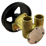 Johnson Pump 10-13449-11 Bronze Impeller Pump F6B-905, retaining device/pulley, 38mm hose connection, MC97