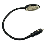 Euromarine 000463 Розетка для зажигалки 15 LED Настольная лампа Серебристый Black