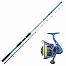 Купить Sunset stscm8696 Комбо метания яиц Sunsepia ZXR+Sunedge SWF 2503FD Light Blue / White / Yellow 160x15x15 2.1 m 7ft.ru в интернет магазине Семь Футов