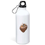 Kruskis MD4049S101C360 Бутылка Floating Rock 800ml  White