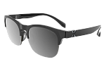Спортивные очки HILX Interloop Shiny Solid Black / Black Mirror Polarized Lens, hil05001-ilpbk13
