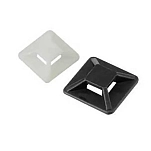 Crosseven p204056 Самоклеющийся зажим 100 Единицы Black 15x10x10 30 x 30 mm