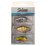 Salmo QMP006 Perch Pack Sinking Многоцветный  Holographic Grey / Real Perch / Hot Perch