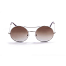 Купить Ocean sunglasses 10.1 поляризованные солнцезащитные очки Circle Shiny Silver / Brown 7ft.ru в интернет магазине Семь Футов