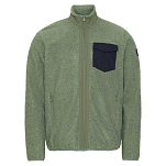 Sea ranch 21-7-842-5025-M Флисовая на молнии Lauge Зеленый Hedge Green M