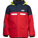 HELLY HANSEN 34484_162-M Мужская парусная куртка PIER 4.0 / красный / Размер одежды: М