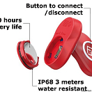 xFOB Red w/battery, 14.969.01