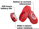 xFOB Red w/battery, 14.969.01