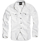 Купить Brandit 4005-7-5XL Рубашка с длинным рукавом Slim Белая White 5XL 7ft.ru в интернет магазине Семь Футов