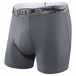 SAXX Underwear SXBB70F.CHA.XS Боксёр Quest Fly Серый  Dark Charcoal XS