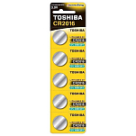 Toshiba CR2016 BL5 CR2016 Литиевая батарейка 5 единицы измерения Бесцветный Silver