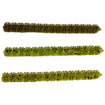 Zoom bait 11007025 Centipede Мягкая приманка 100 Mm Зеленый Green Pumpkin