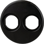 Sea-dog line 354-4261031 Instrument Hole Адаптер для розеток И счетчиков Черный Black 9.5 cm 