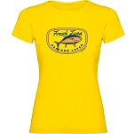 Kruskis 11502302lc074 Футболка с коротким рукавом Fresh Tuna Yellow 30x25x2