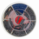 Купить Kolpo 1536056 Mascot Olivette Набор заклепок  Black 2.0-3.0 mm 7ft.ru в интернет магазине Семь Футов