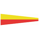 Купить Talamex 27503407 Signal Nr 7 Красный  Yellow / Red 7ft.ru в интернет магазине Семь Футов