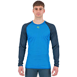 Karpos 2531047-052-L Базовый слой с длинным рукавом Dinamico Octa Голубой Diva Blue / Midnight L