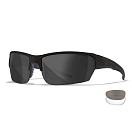 Купить Wiley x CHSAI07-UNIT поляризованные солнцезащитные очки Saint Grey / Clear / Matte Black 7ft.ru в интернет магазине Семь Футов
