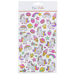 Equikids 901600001 3 Sweet Unicorn Наклейки Розовый