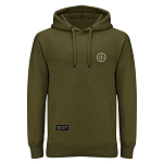 Kumu 007540-00006-00300-00 Толстовка с капюшоном Death Rig Зеленый Khaki L