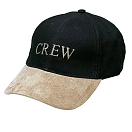 Купить Яхтенная универсальная кепка "Crew" Nauticalia 6205 черная из хлопка 7ft.ru в интернет магазине Семь Футов